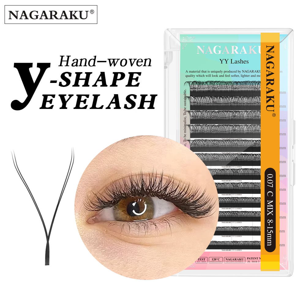 Funny Eyelash Extension - NAGARAKU YY Форма Ресницы для Наращивания