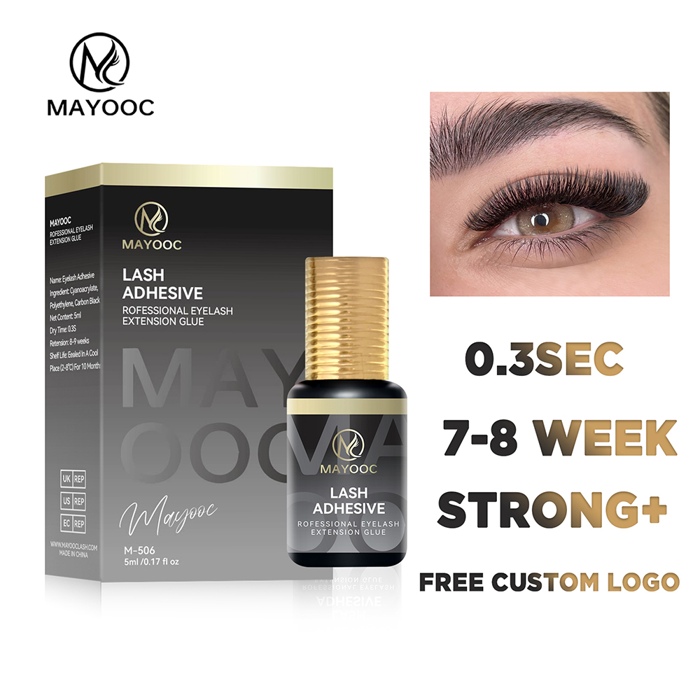 Eyelash Extension Logo - MAYOOC 0,3 сек клей для наращивания