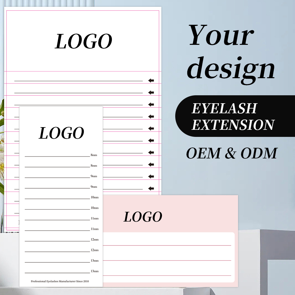 Eyelash Extension Logo - Индивидуальные накладные ресницы с логотипом под