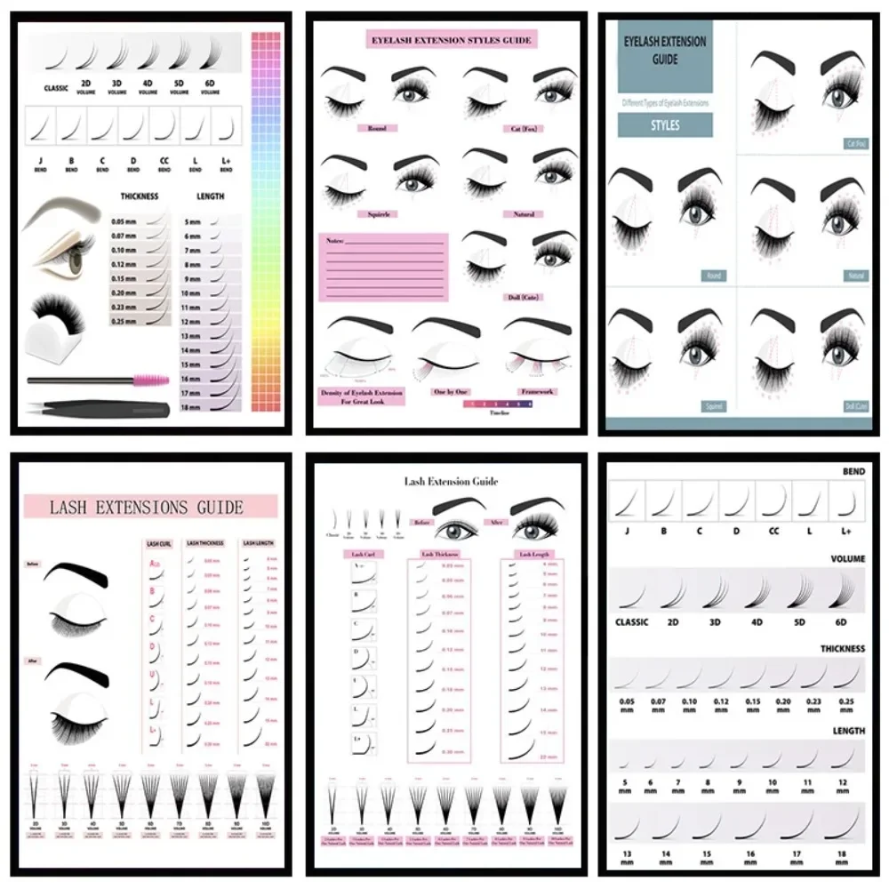 Eyelash Extensions - Картина на холсте HD печать настенный