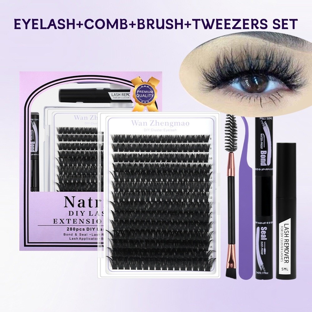 Eyelash Extension Wispy Look - Накладные ресницы 8-18 мм для самостоятельного