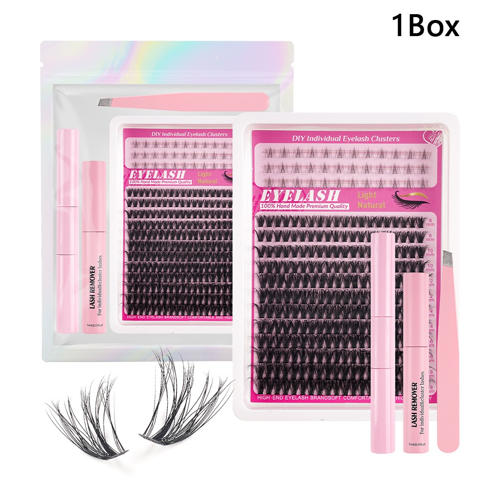 Eyelash Extension Wispy Look - Накладные ресницы 8-18 мм: натуральный вид,