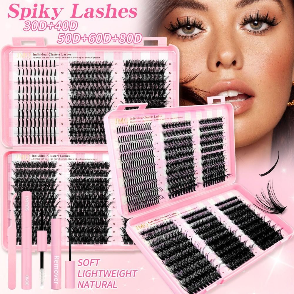 Eyelash Extension Wispy Look - Накладные ресницы 9-16 мм, 3D объемные,