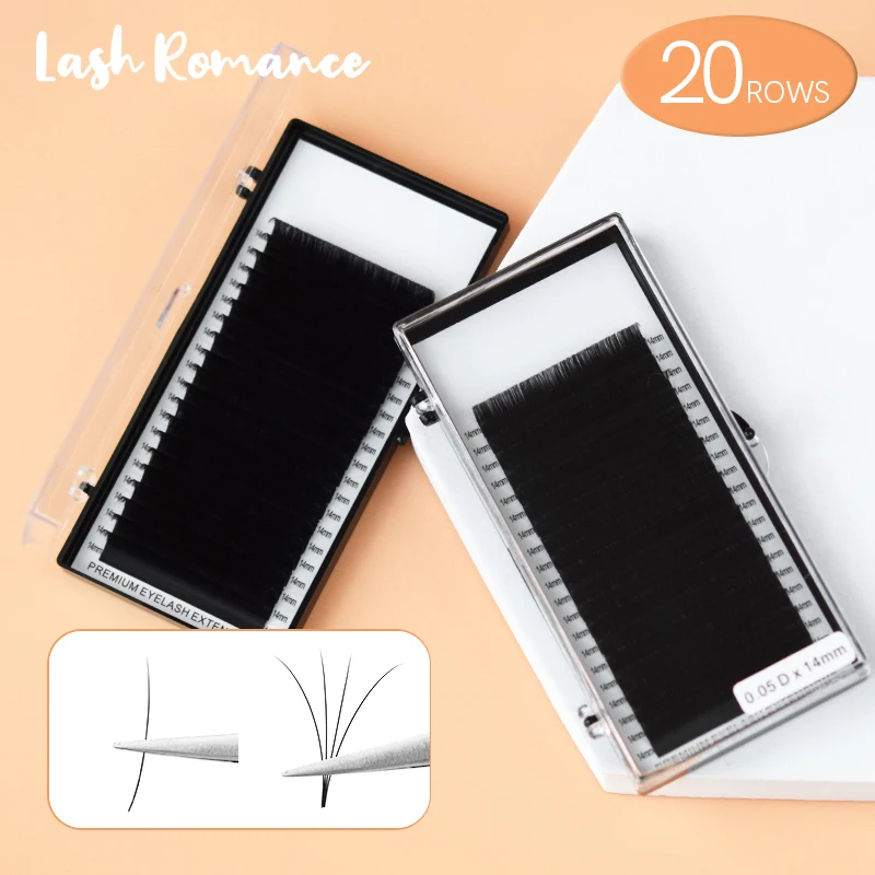 Eyelash Extension Korea Natural - H&L SINCE 1990 отдельные ресницы, 20