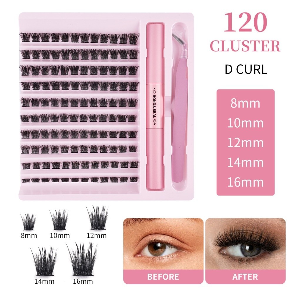Eyelash Extension Wispy Look - Высококачественные накладные ресницы для самостоятельного наращивания: