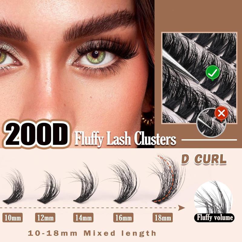 Новые пушистые объемные пучки  – обзор и цена Eyelash Extensions