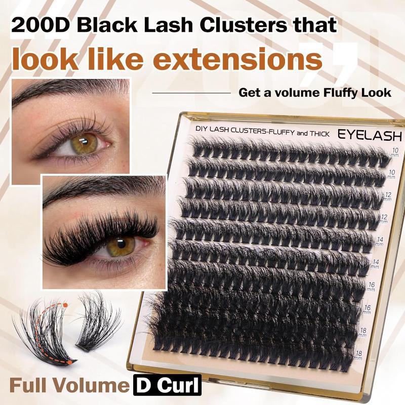 Новые пушистые объемные пучки  – обзор и цена Eyelash Extensions