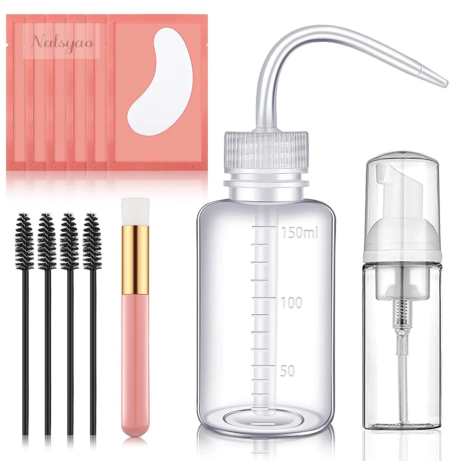 Набор для чистки ресниц CNKeye – обзор и цена Eyelash Extension Wash Kit