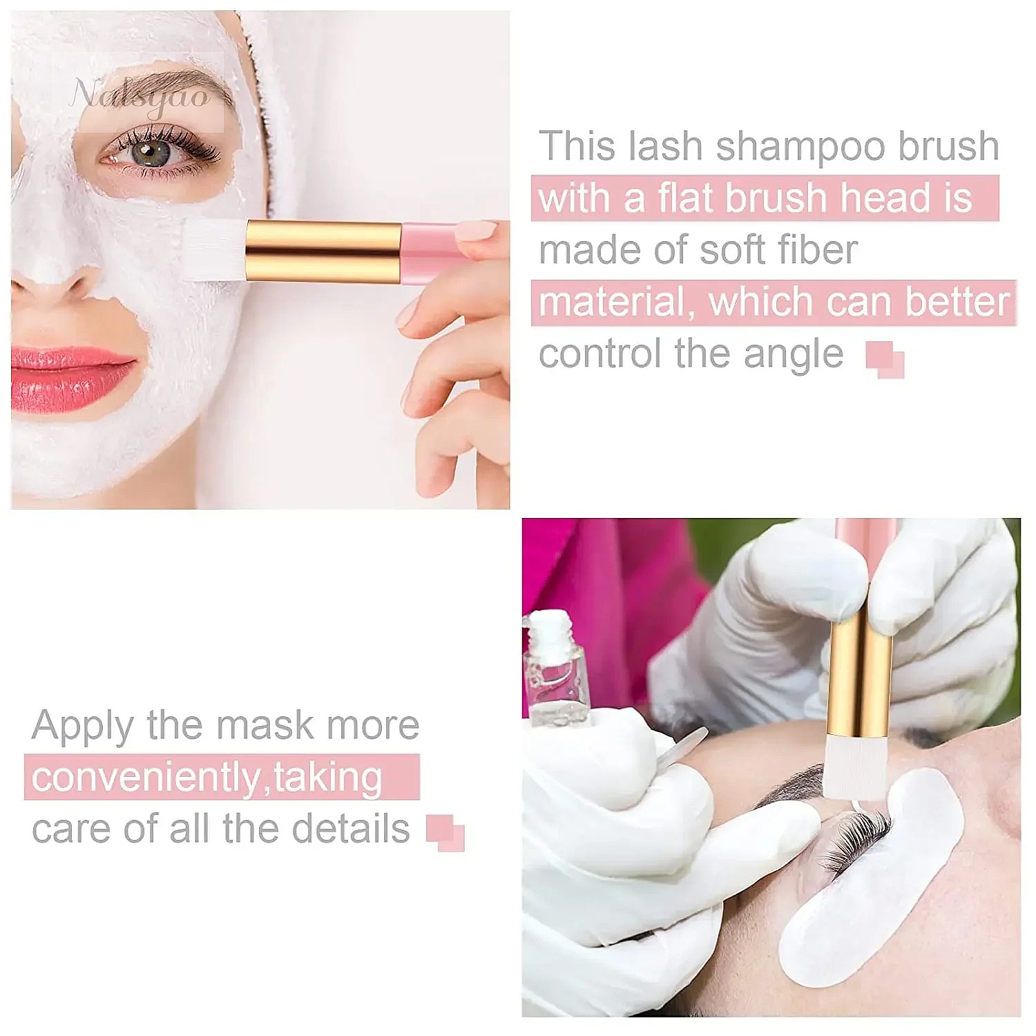 Набор для чистки ресниц CNKeye – обзор и цена Eyelash Extension Wash Kit