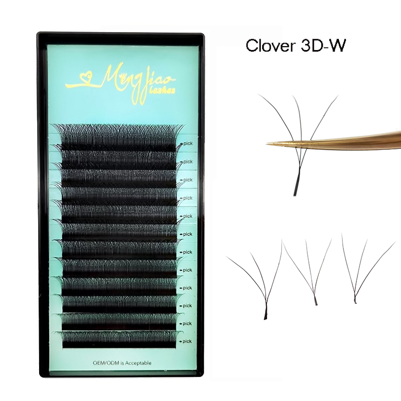 Накладные ресницы Clover W 3D, – обзор и цена Eyelash Extension Logo