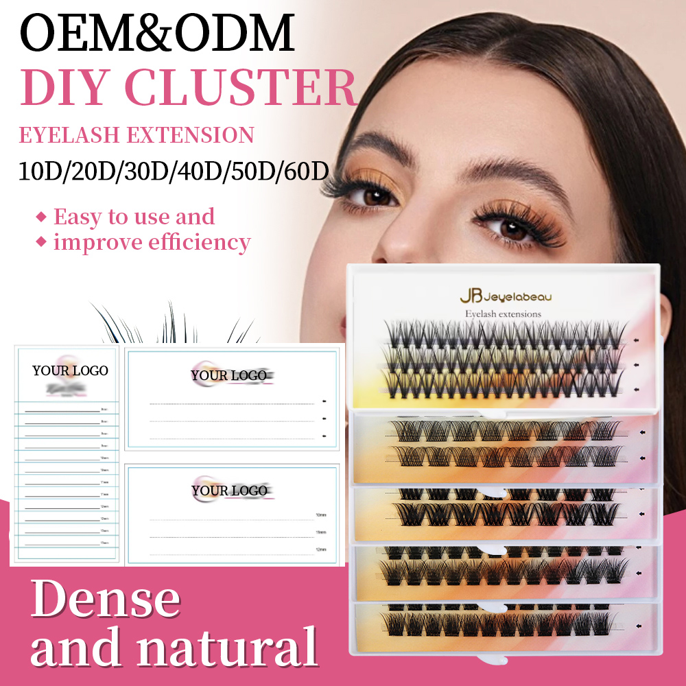 Накладные ресницы DIY Cluster  – обзор и цена Eyelash Extension Logo