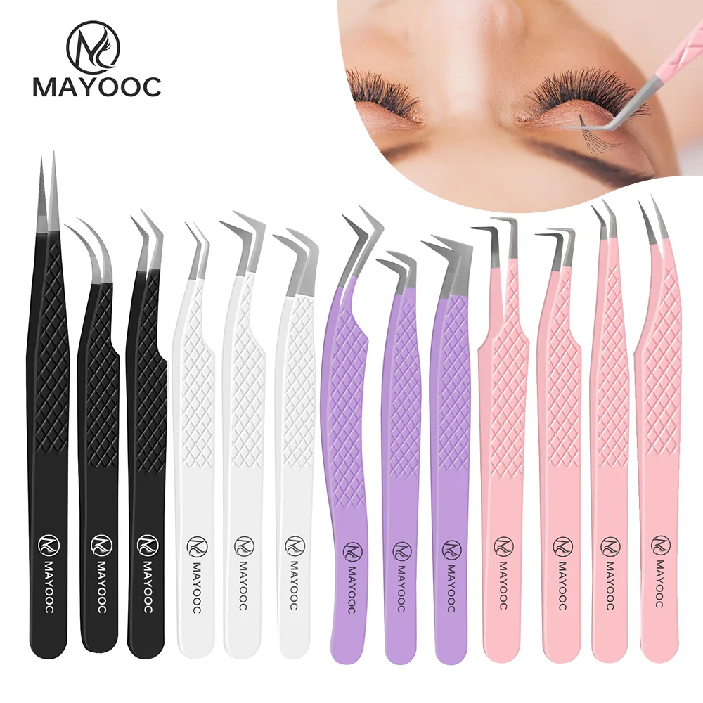 Пинцет для наращивания ресниц  – обзор и цена Eyelash Extension Logo