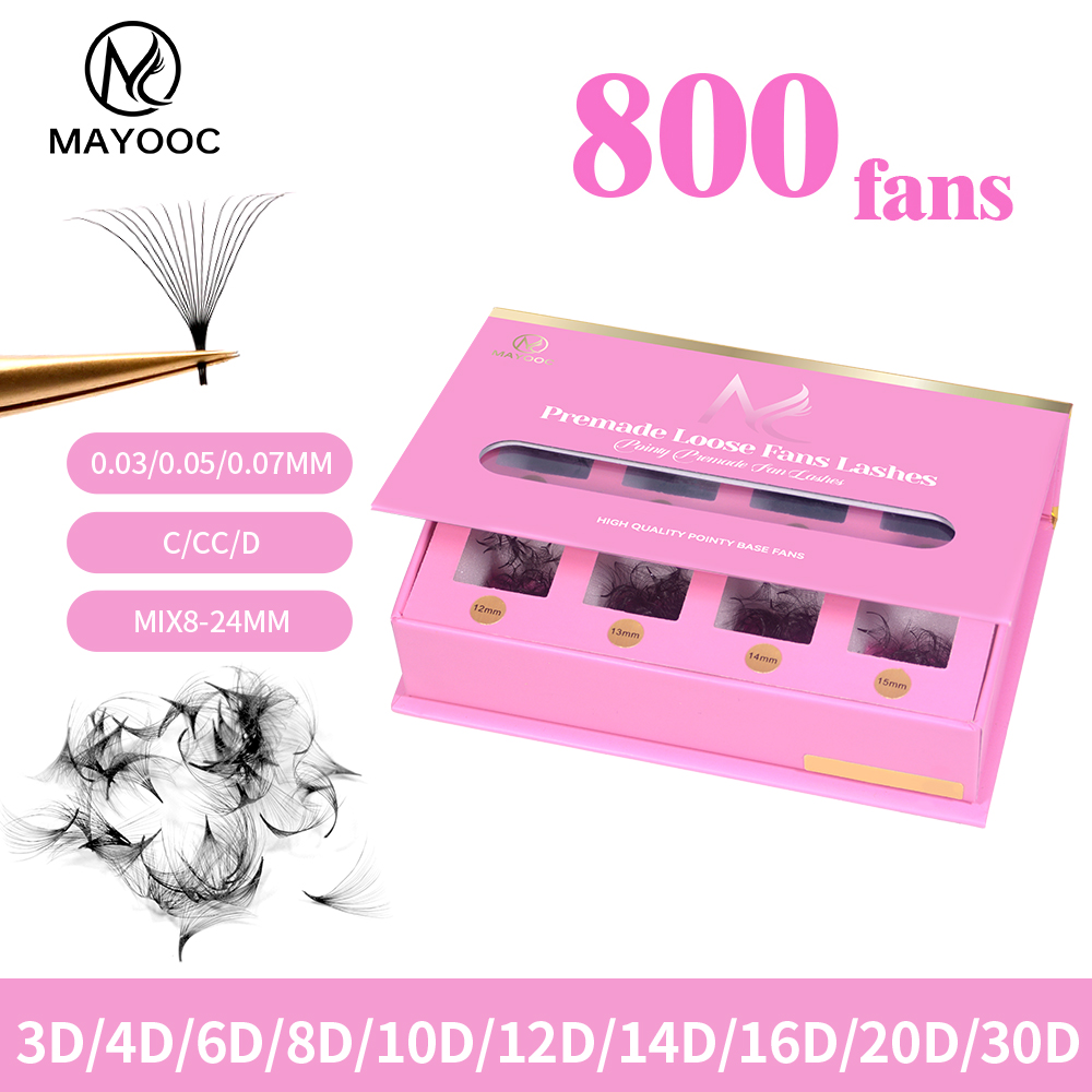 Накладные ресницы MAYOOC 800Fa – обзор и цена Eyelash Extension Logo
