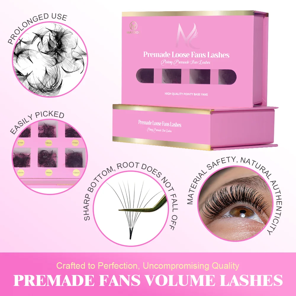 Накладные ресницы MAYOOC 800Fa – обзор и цена Eyelash Extension Logo