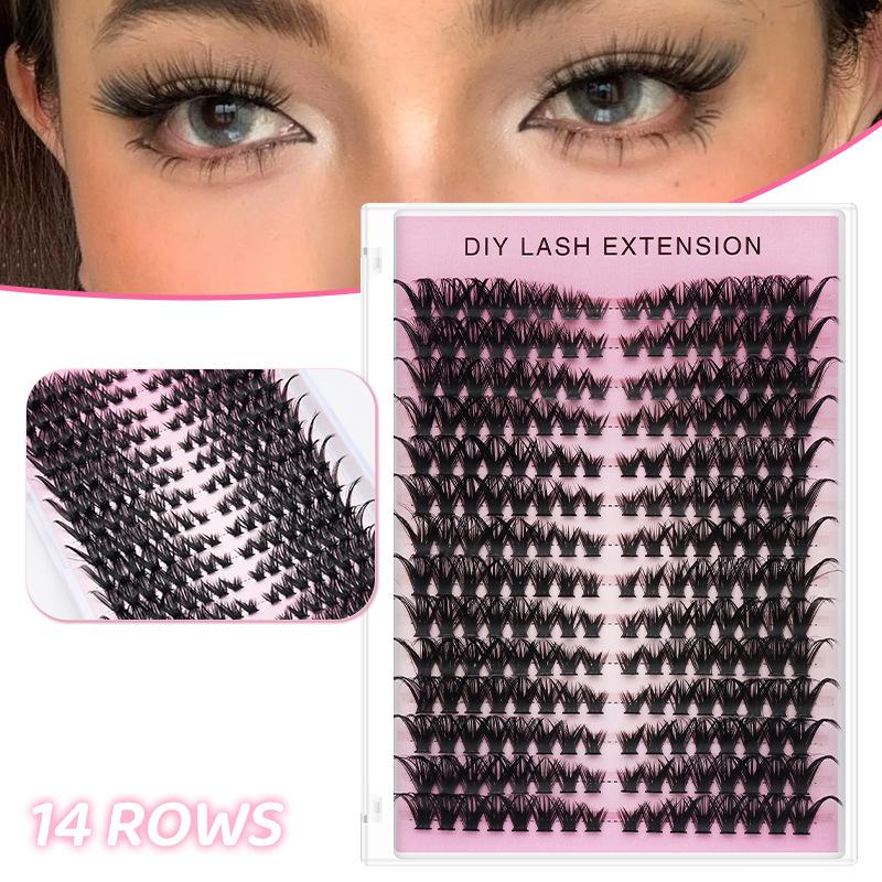 20 шт. накладных ресниц для са – обзор и цена Eyelash Extension Volume Lashes