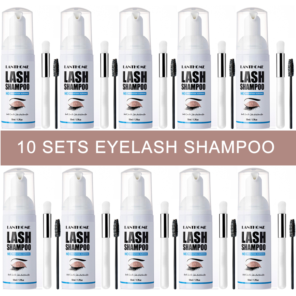 50 мл Lanthome Pro шампунь для – обзор и цена Eyelash Extension Wash Kit