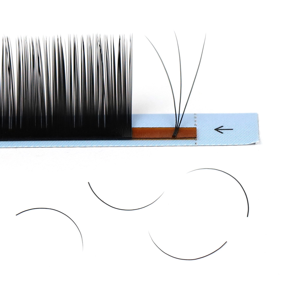 AGUUD 0.03-0.15мм Корейские ше – обзор и цена Eyelash Extension Korea Natural