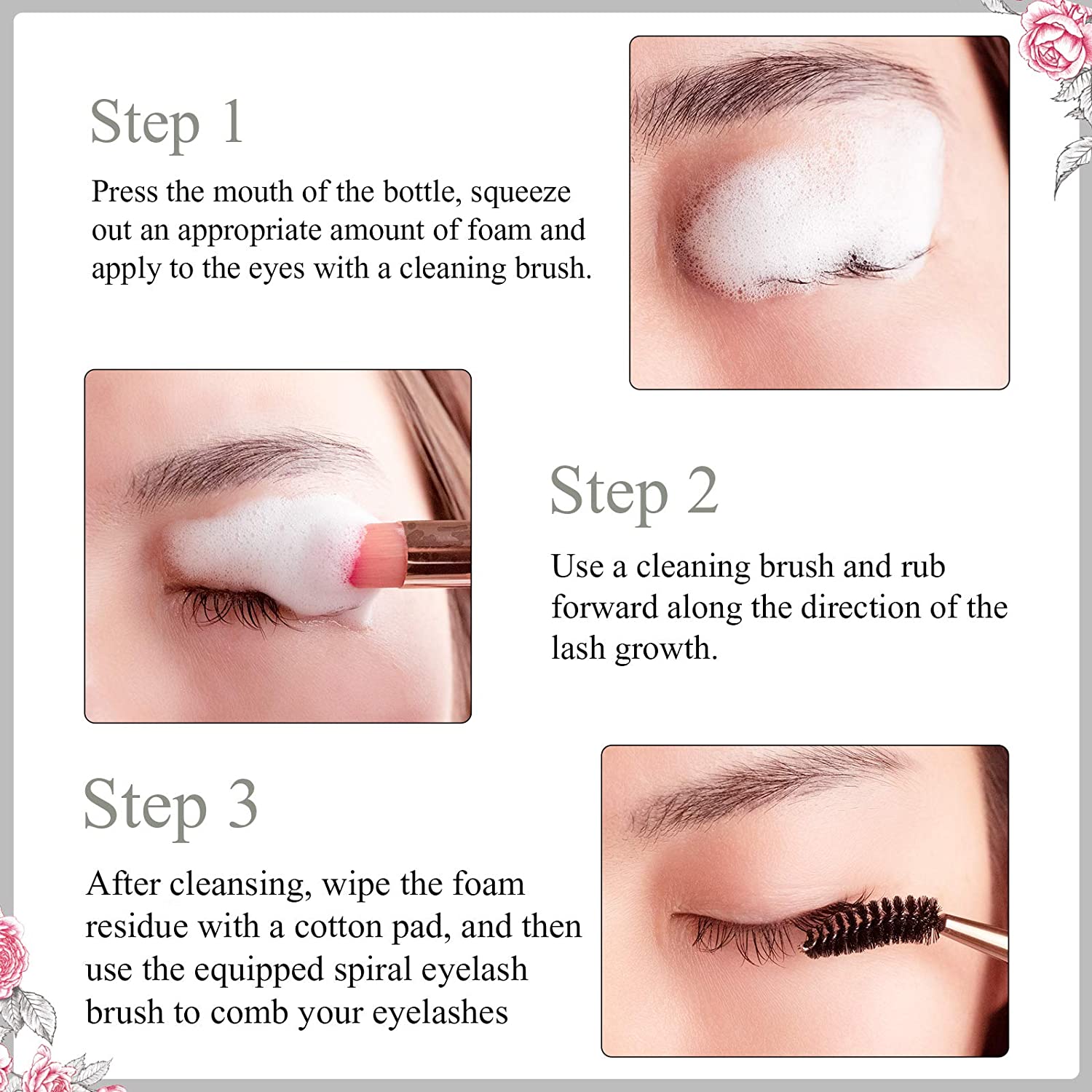 50 мл очищающее средство для н – обзор и цена Eyelash Extension Wash Kit