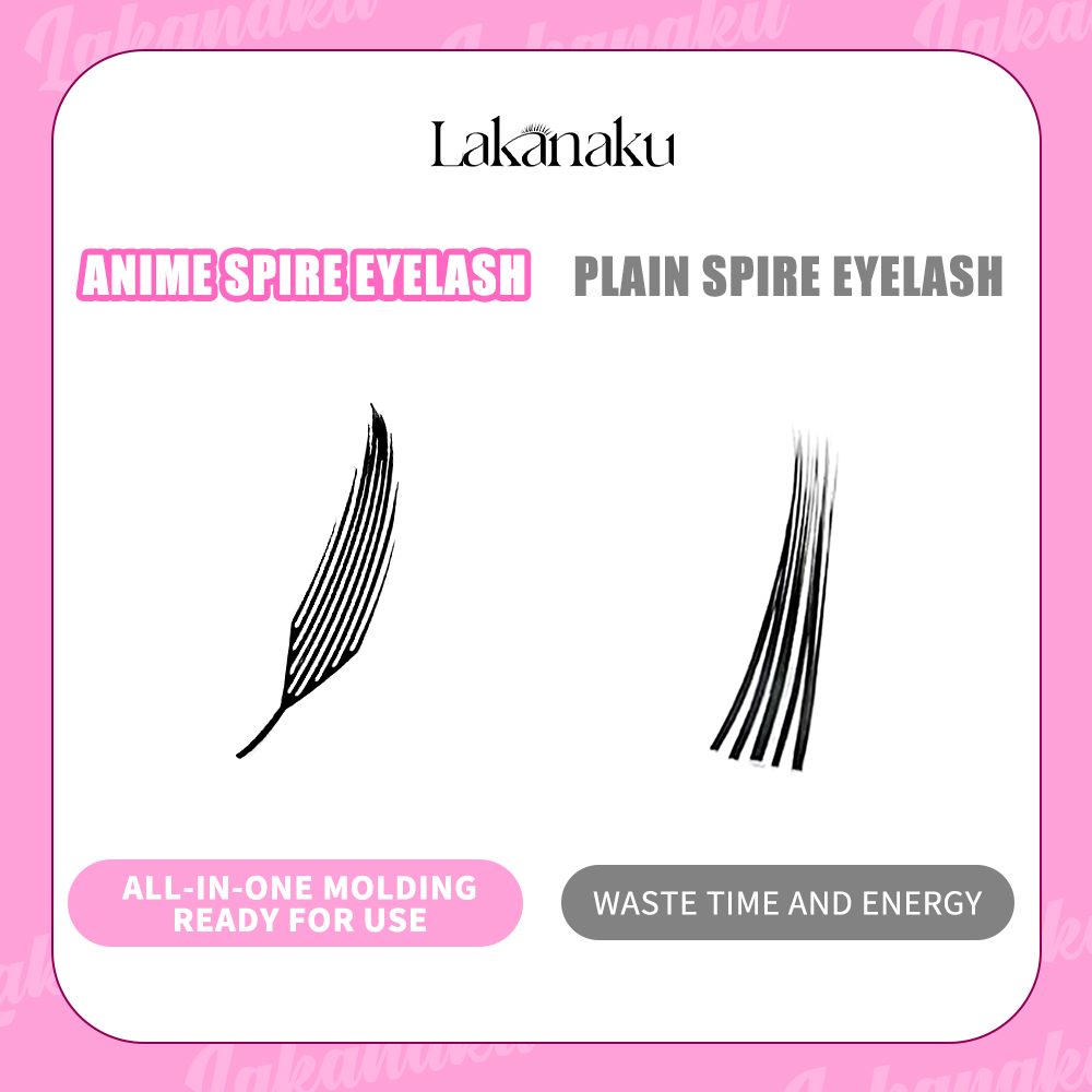 LAKANAKU Manga Аниме Spire Нар – обзор и цена Funny Eyelash Extension