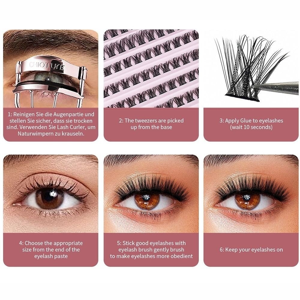 Высококачественные накладные р – обзор и цена Eyelash Extension Wispy Look