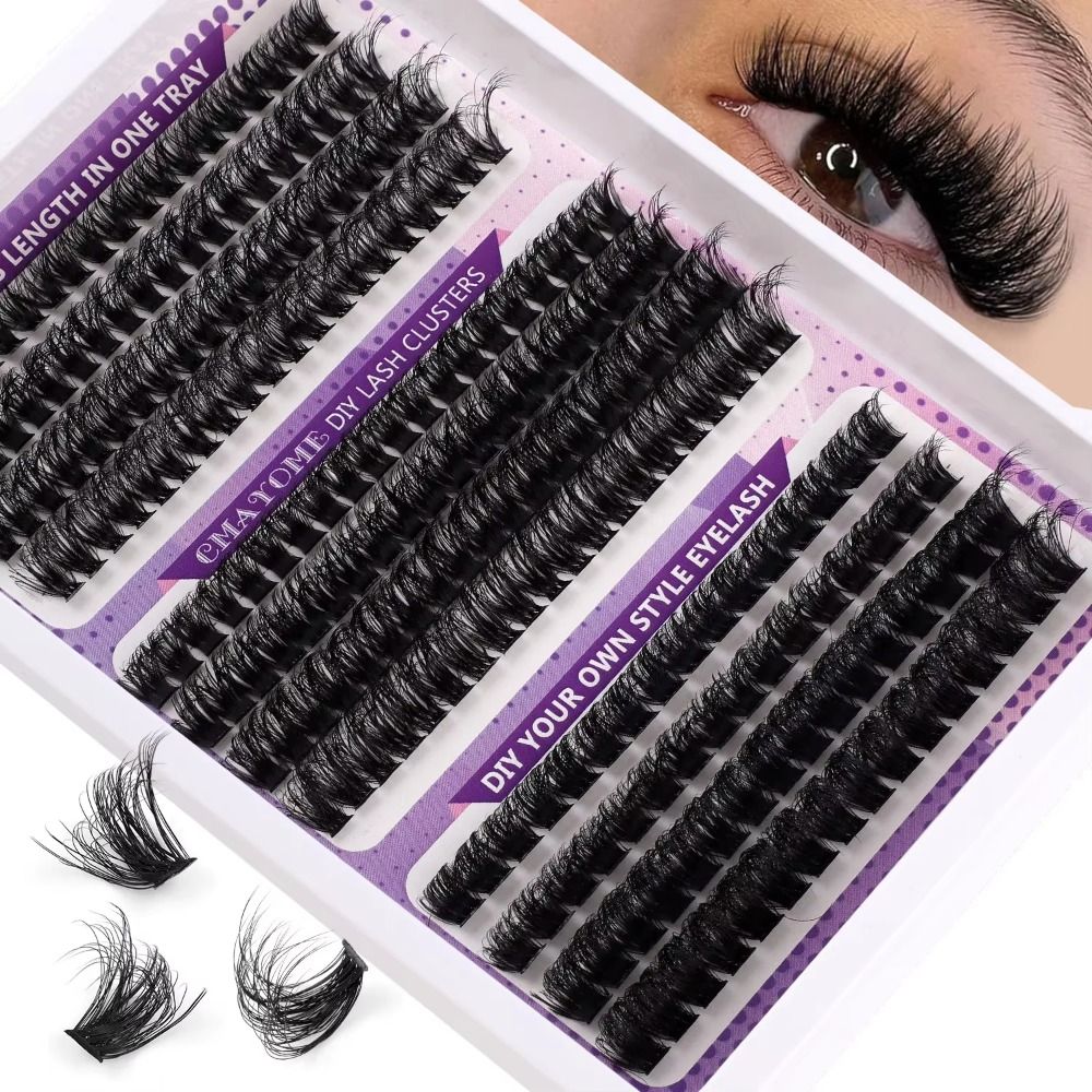 Натуральные накладные ресницы  – обзор и цена Eyelash Extension Wispy Look