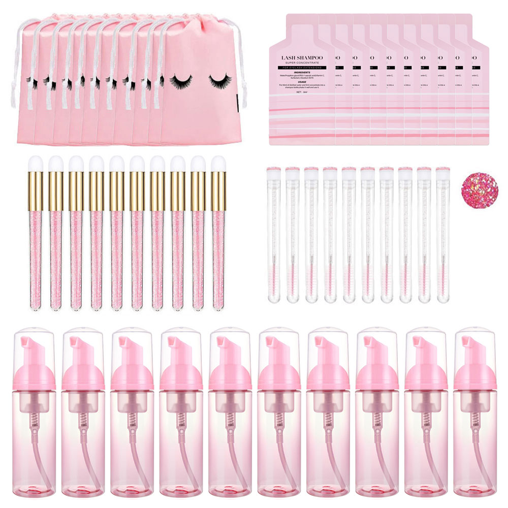 Набор для наращивания ресниц:  – обзор и цена Eyelash Extension Wash Kit