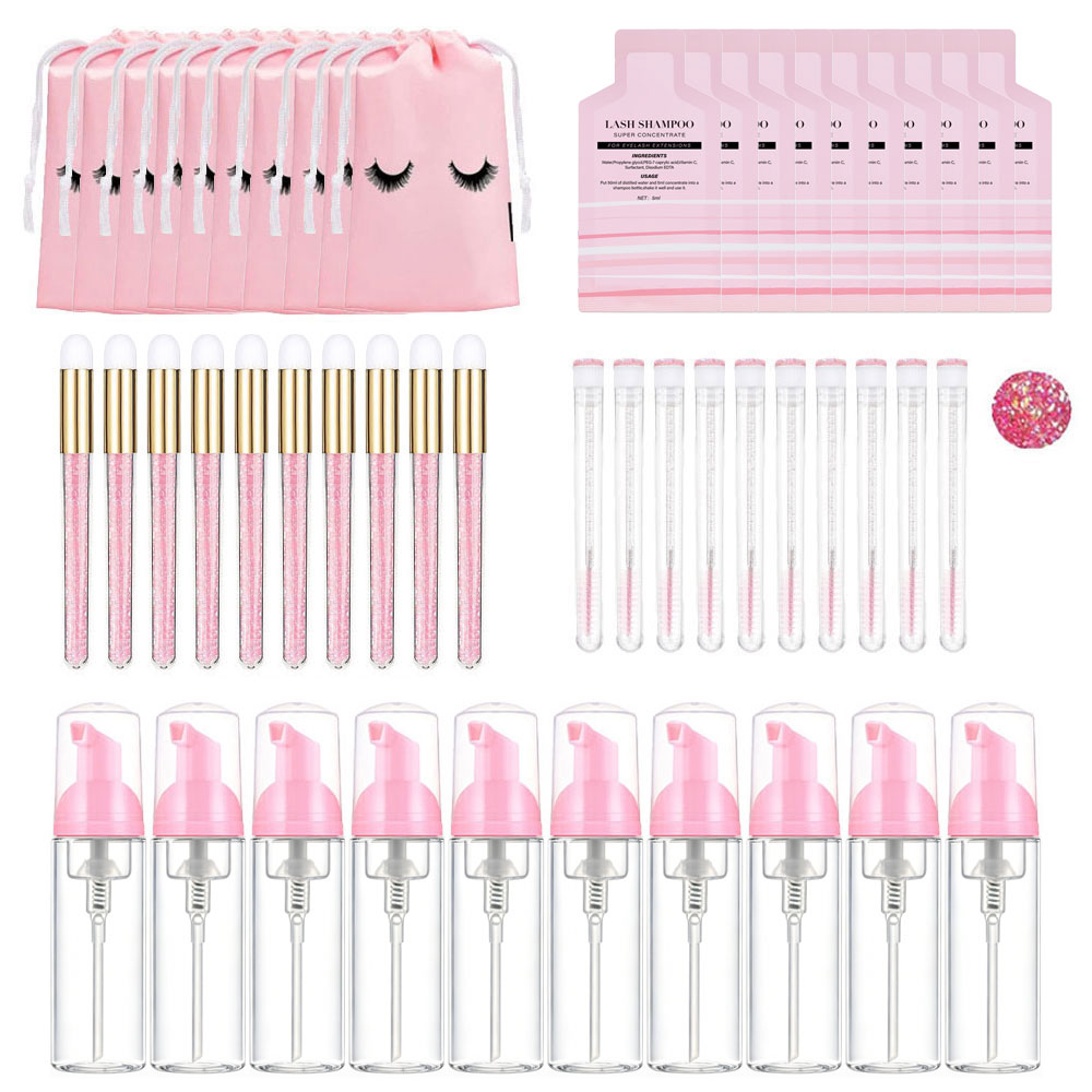 Набор для наращивания ресниц:  – обзор и цена Eyelash Extension Wash Kit