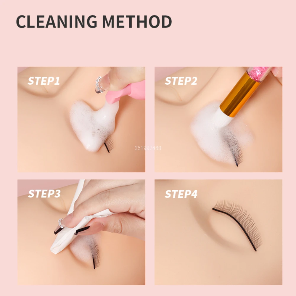 Набор для наращивания ресниц:  – обзор и цена Eyelash Extension Wash Kit