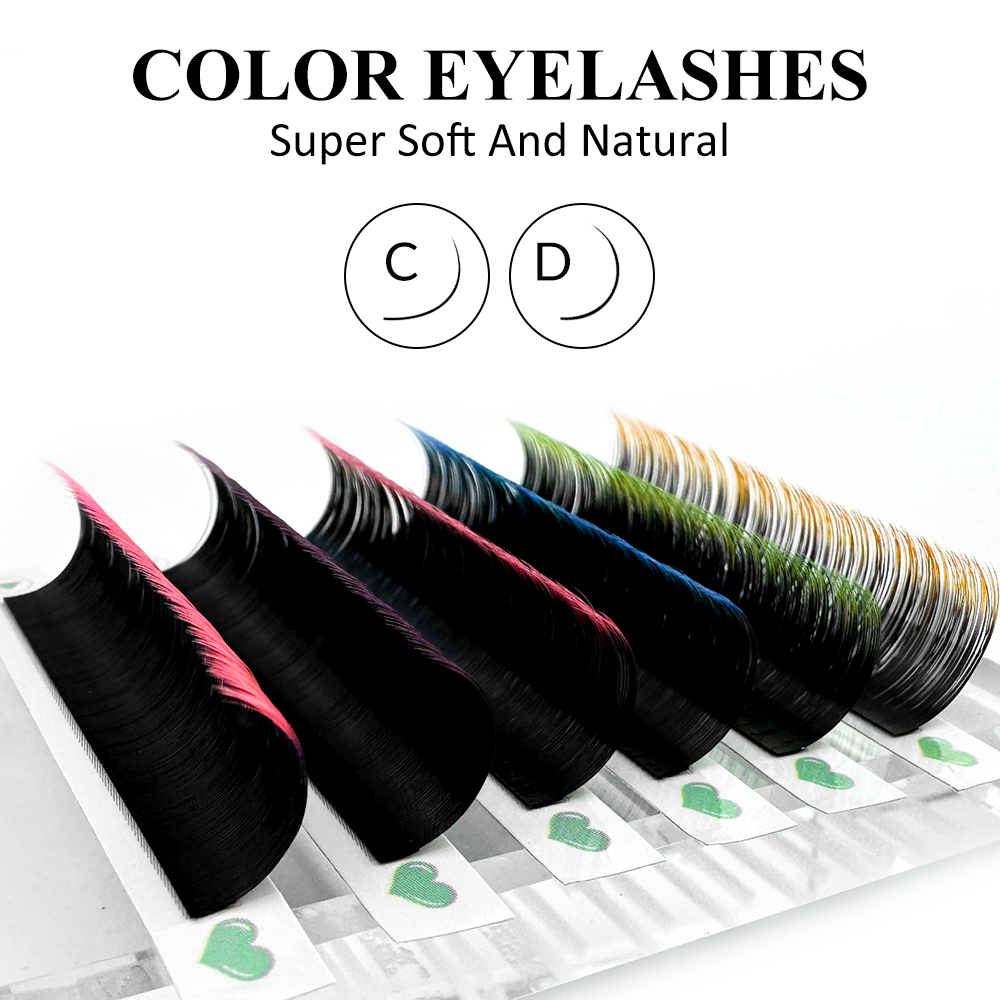 ABONNIE разноцветные ресницы д – обзор и цена Funny Eyelash Extension