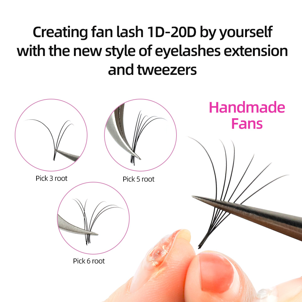 RUJADE 10 лотков/лот, оптовая  – обзор и цена Eyelash Extension Korea Natural
