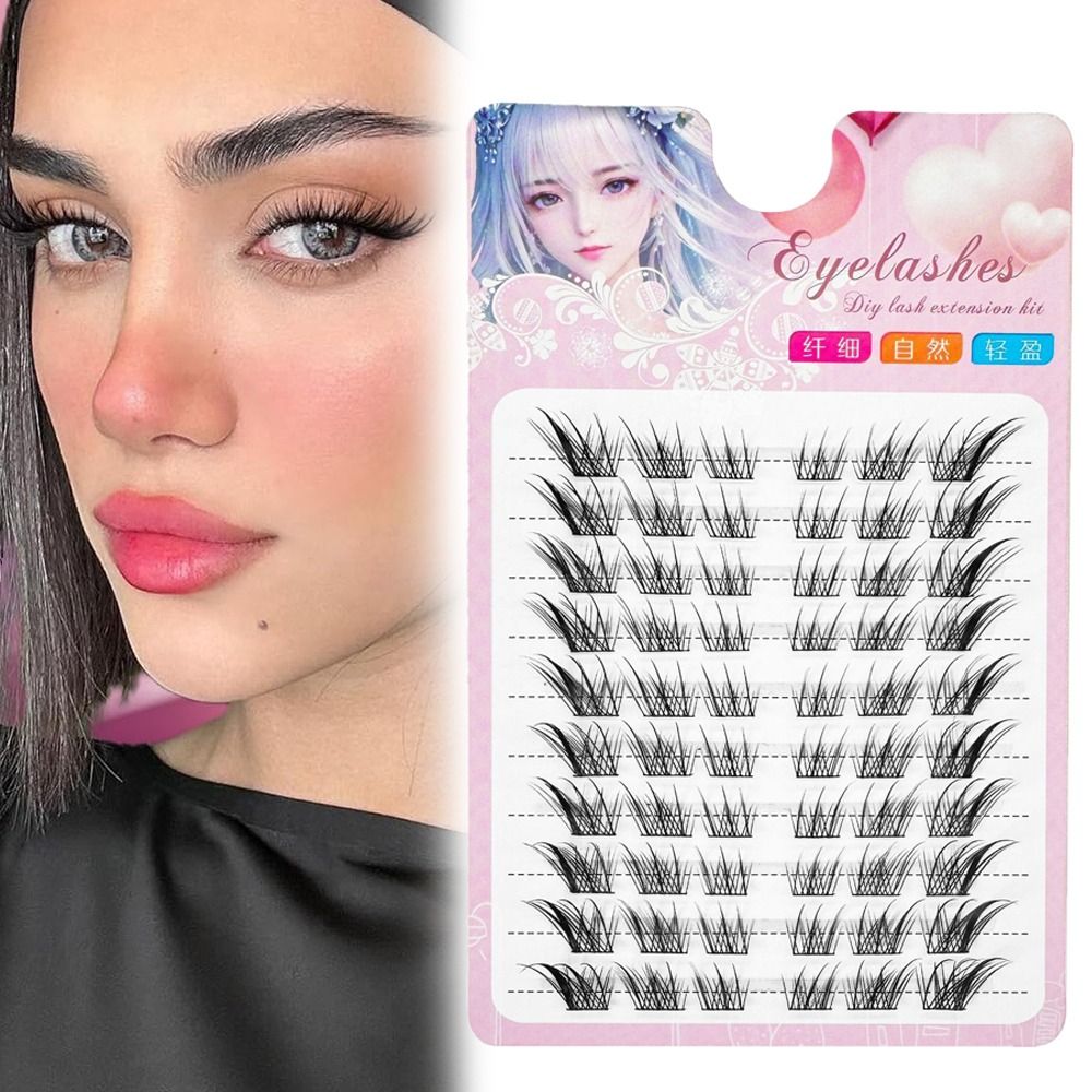 3D кошачий глаз кластеры ресни – обзор и цена Eyelash Extension Anime