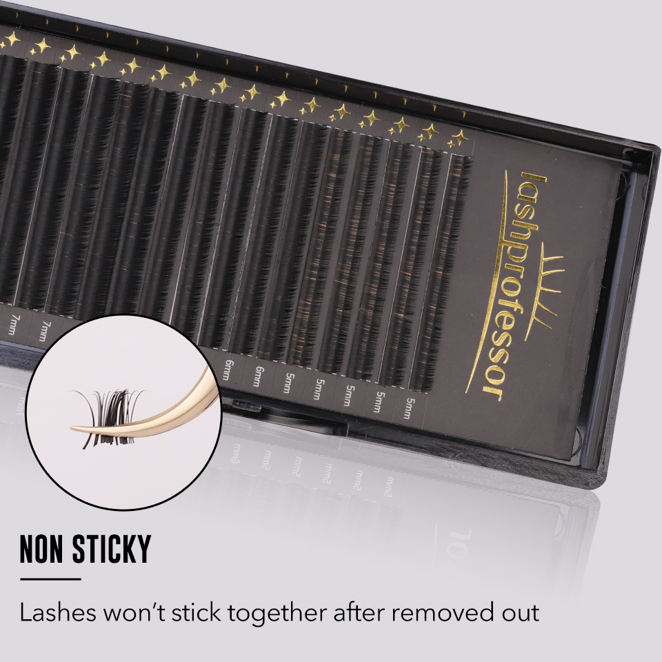Накладные ресницы Lashprofesso – обзор и цена Eyelash Extension Korea Natural