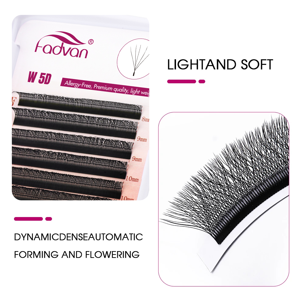 Накладные ресницы Fadvan 5D W- – обзор и цена Eyelash Extension Logo